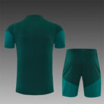 Mens Real Madrid 2026/27 Green Suit Training Jersey