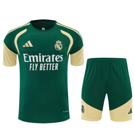 Mens Real Madrid 2026/27 Green Training Jersey