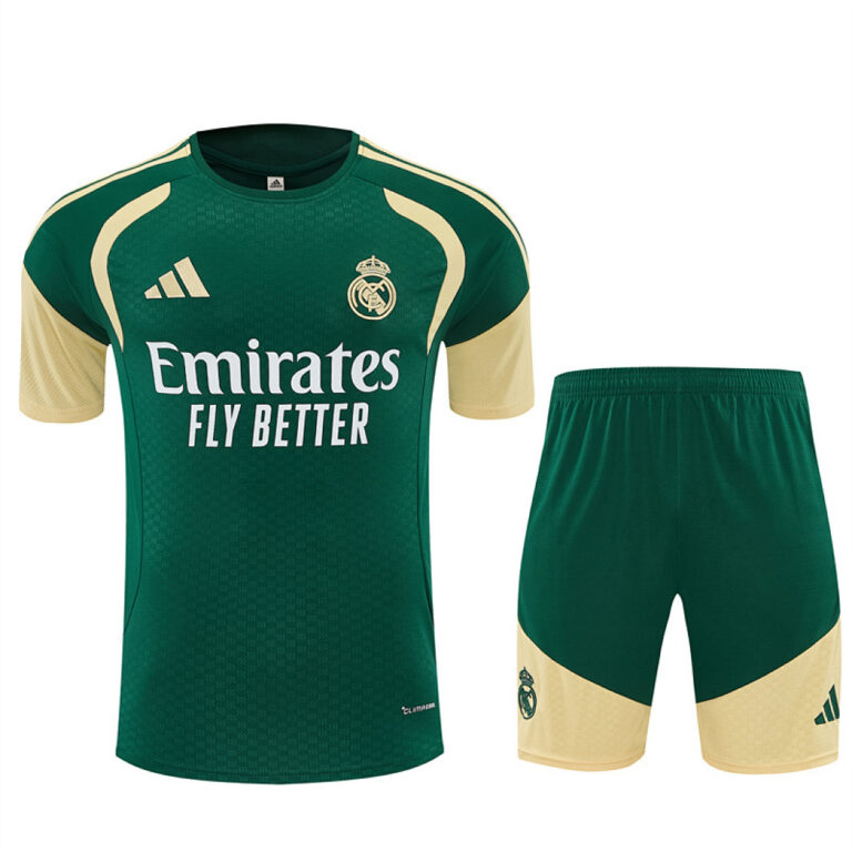 Mens Real Madrid 2026/27 Green Training Jersey
