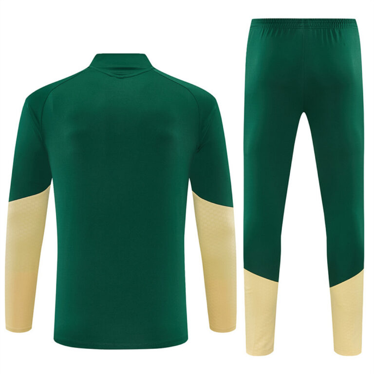 Mens Real Madrid 2026/27 Half-zip Green Tracksuit