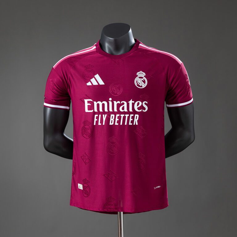 Mens Real Madrid 2026/27 Special Edition – Maroon Jersey Player Version
