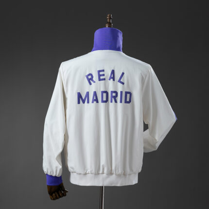 Mens Real Madrid Beckenbauer Windbreaker Miracle WhiteMagic Purple Jacket