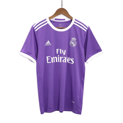 Mens Real Madrid Retro Away Jersey – Ramos 4 front