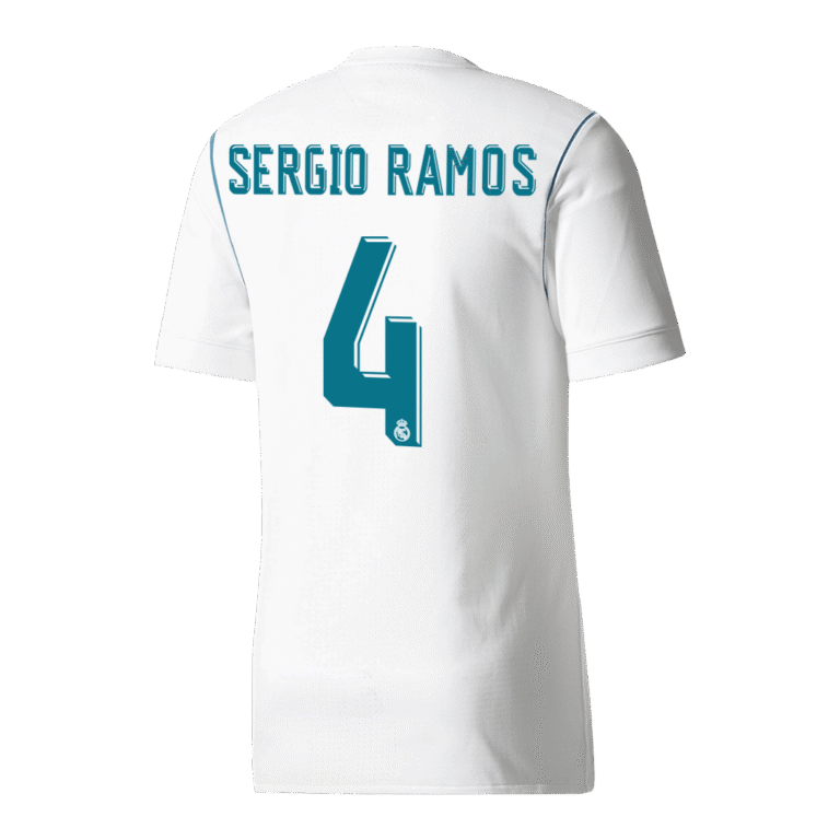 Mens Real Madrid Retro Home Jersey – Ramos 4