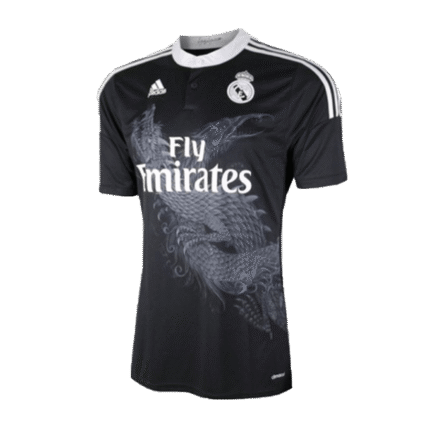 Mens Real Madrid Retro Third Jersey – Ramos 4 front