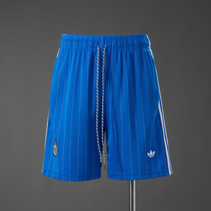 Mens Real Madrid Terrace Icons Blue Shorts