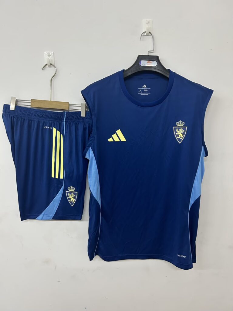 Mens Real Zaragoza 2025/26 royal blue Training Vest