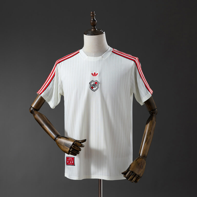 Mens River Plate 2025/26 Special Edition White Retro Style Jersey