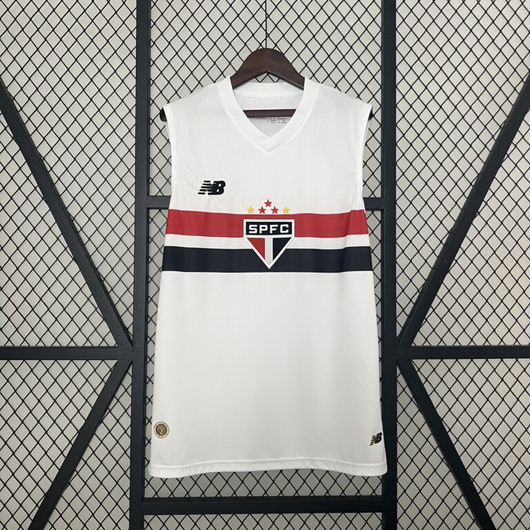 Mens Sao Paulo 2024/25 Home Training Vest