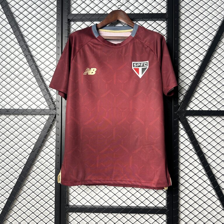 Mens Sao Paulo 2025/26 Clothes Training Jersey