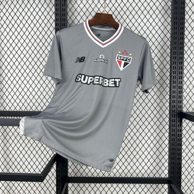 Mens Sao Paulo 2025/26 Special Edition Grey Jersey