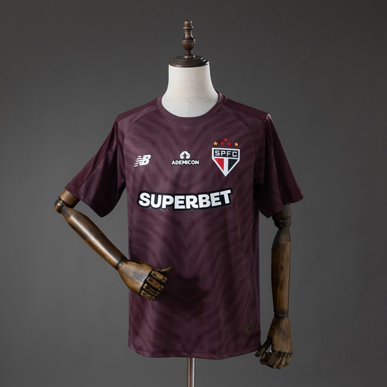 Mens Sao Paulo 2026/27 Goalkeeper Deep Burgundy Jersey