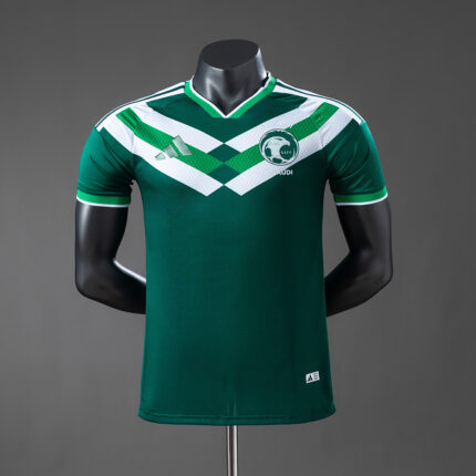 Mens Saudi Arabia 2026 World Cup World Cup Special Edition Green Jersey Player Version