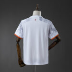 Mens Spain 2020 Away Retro Style Jersey