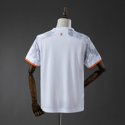 Mens Spain 2020 Away Retro Style Jersey