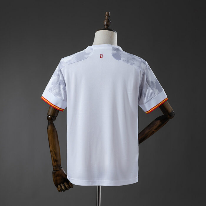 Mens Spain 2020 Away Retro Style Jersey