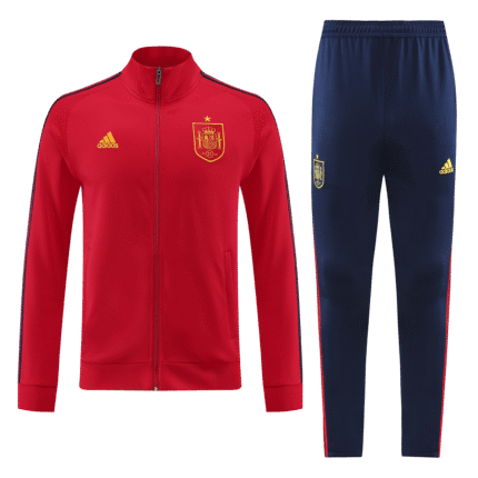 Mens Spain 2022 World Cup World Cup Red Tracksuit