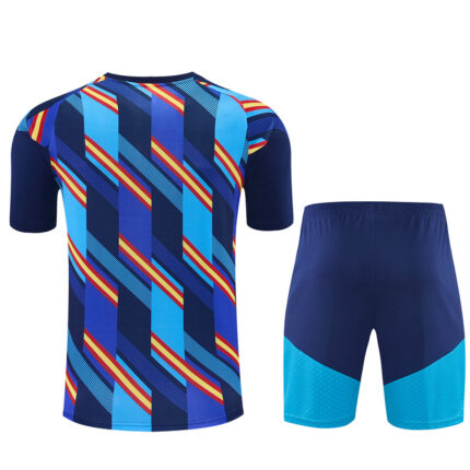 Mens Spain 2026 World Cup Camo Royal Blue Training Jersey