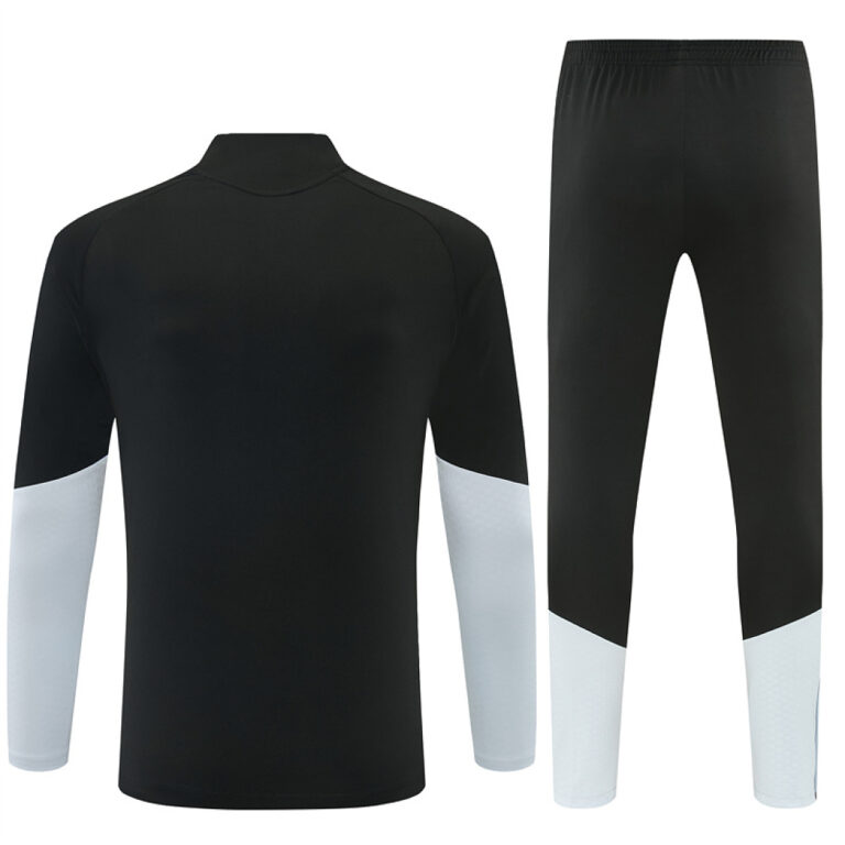 Mens Spain 2026 World Cup Half-zip Black Tracksuit