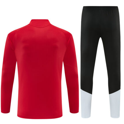 Mens Spain 2026 World Cup Half-zip Red White Tracksuit