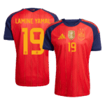 Mens Spain 2026 World Cup Home Jersey – Yamal 19