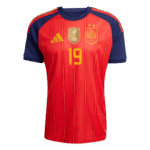 Mens Spain 2026 World Cup Home Jersey – Yamal 19
