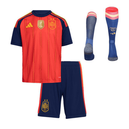 Mens Spain 2026 World Cup Home World Cup Two Stars Champion Uniform Kit