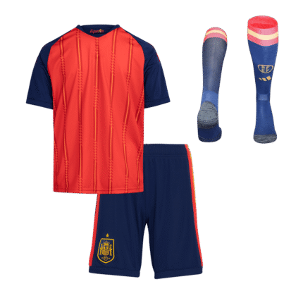 Mens Spain 2026 World Cup Home World Cup Two Stars Champion Uniform Kit