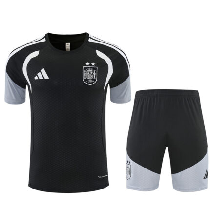 Mens Spain 2026 World Cup Two-star Edition Black Training Jersey