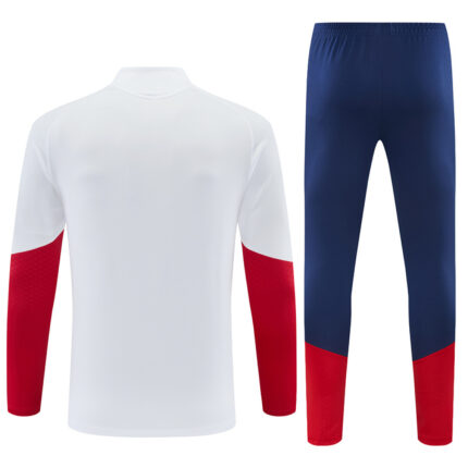 Mens Spain 2026 World Cup Two-star Edition Half-zip White Tracksuit