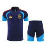 Mens Spain 2026 World Cup Two-star Edition Royal Blue Training Jersey