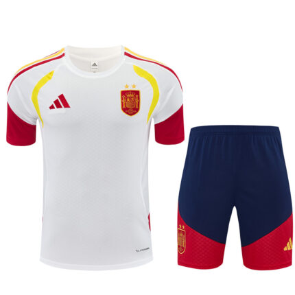Mens Spain 2026 World Cup Two-star Edition White Training Jersey