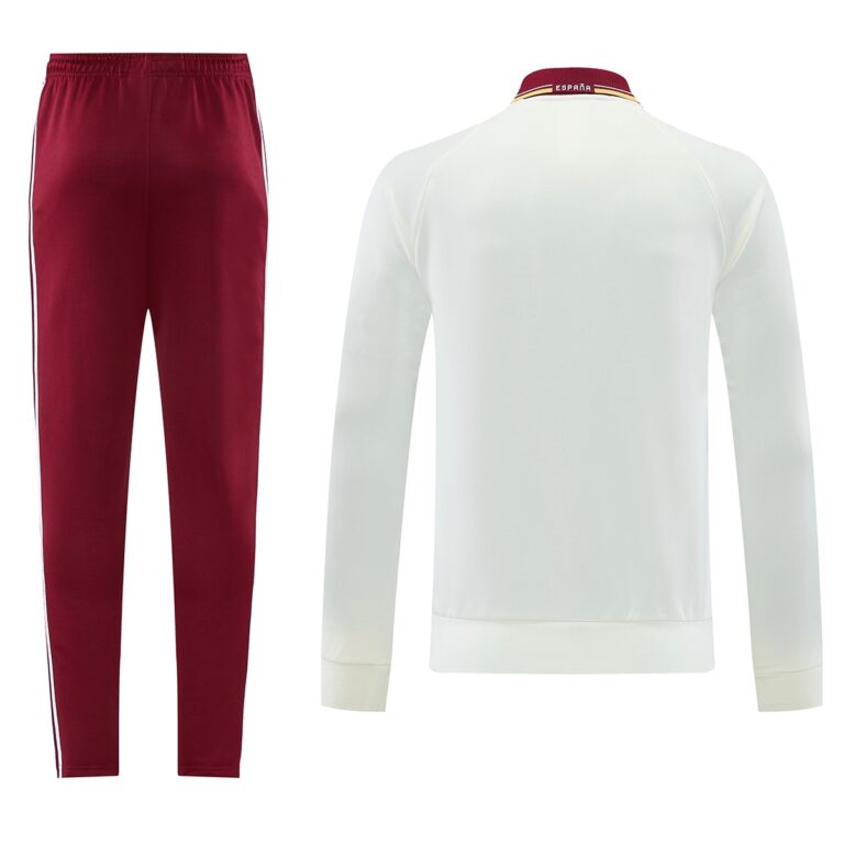 Mens Spain 2026 World Cup White Tracksuit