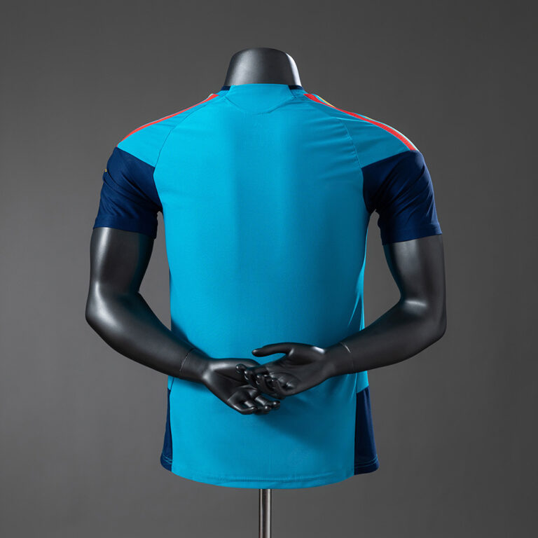 Mens Spain 2026 World Cup Blue Training Jersey Player Version