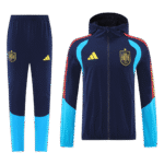 Mens Spain 2026 World Cup World Cup Blue&Black Tracksuit
