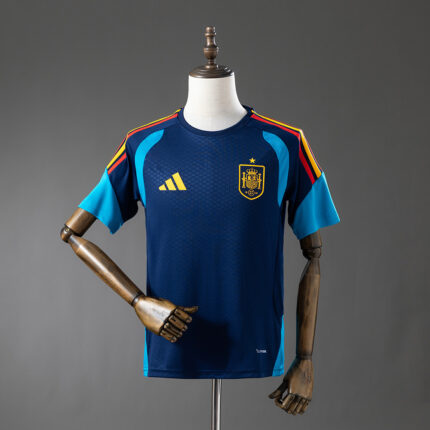 Mens Spain 2026 World Cup World Cup Navy Blue Training Jersey
