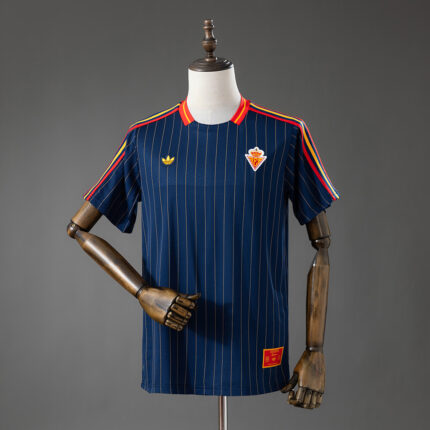 Mens Spain Terrace Icons T- Navy Blue Jersey