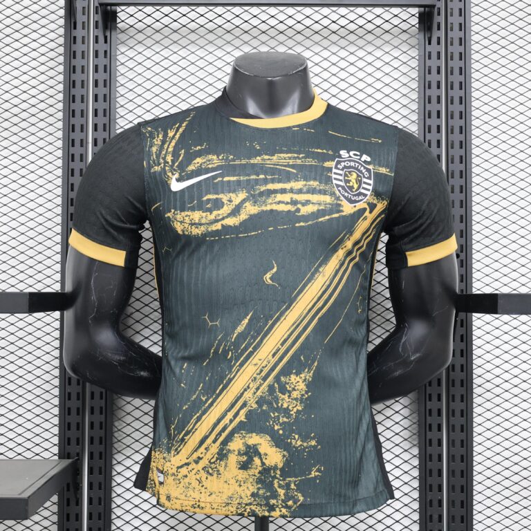Mens Sporting CP 2024/25 Third Lisbon Jersey Player Version