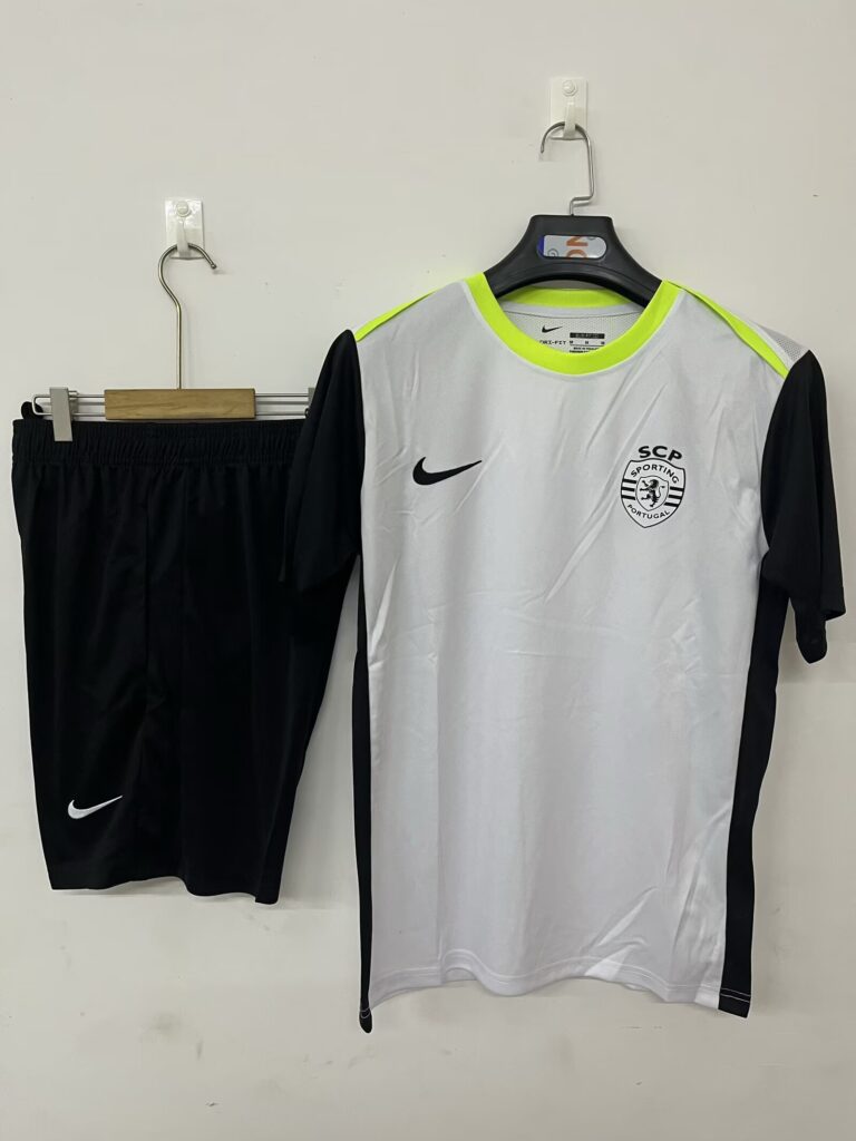 Mens Sporting CP 2025/26 Lisbon Gray Training Jersey