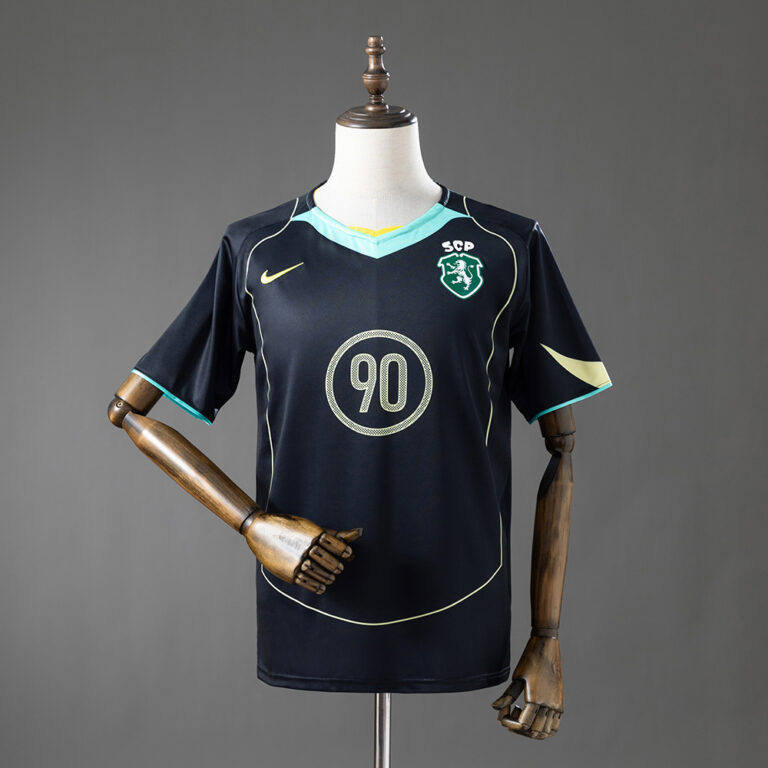 Mens Sporting de Gijon Total 90 Black Jersey
