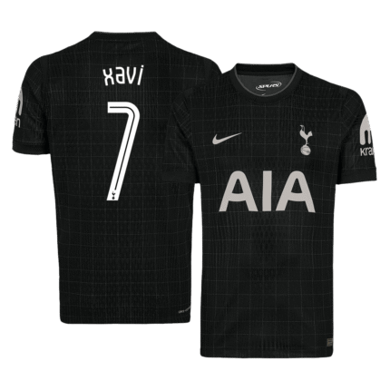 Mens Tottenham Hotspur 2025/26 Away Jersey – Xavi 7