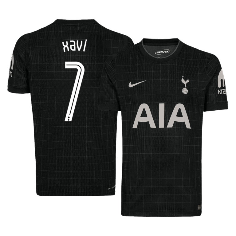 Mens Tottenham Hotspur 2025/26 Away Jersey – Xavi 7