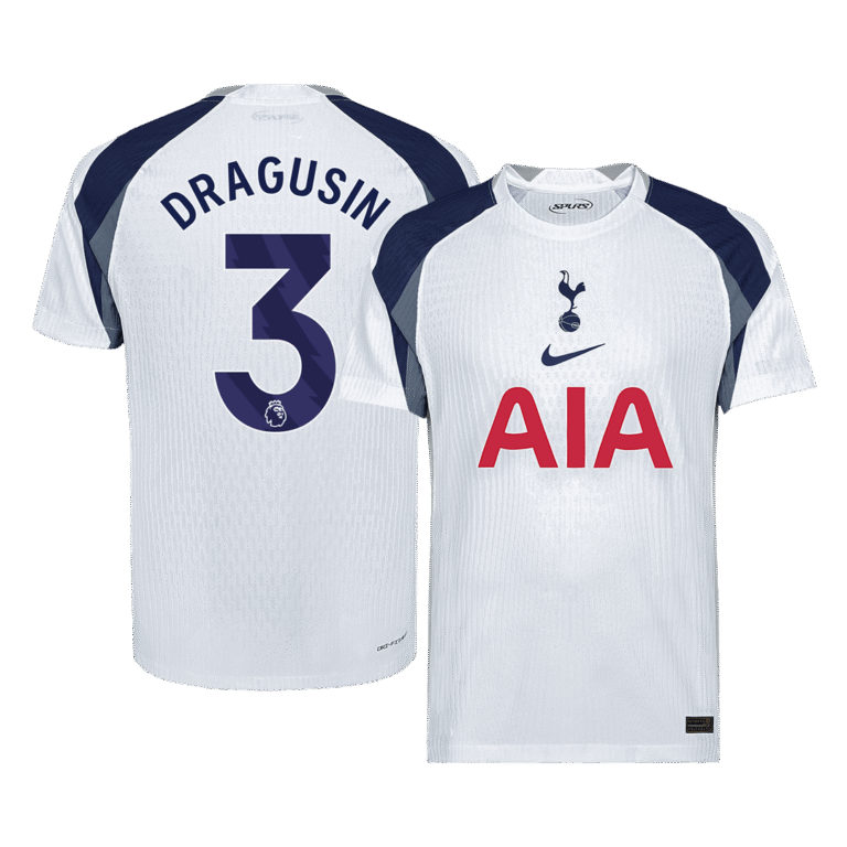 Mens Tottenham Hotspur 2025/26 Home Jersey – Dragusin 3 Player Version