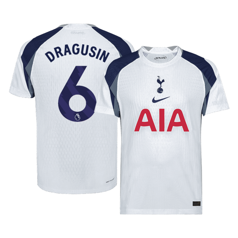Mens Tottenham Hotspur 2025/26 Home Jersey – Dragusin 6 Player Version