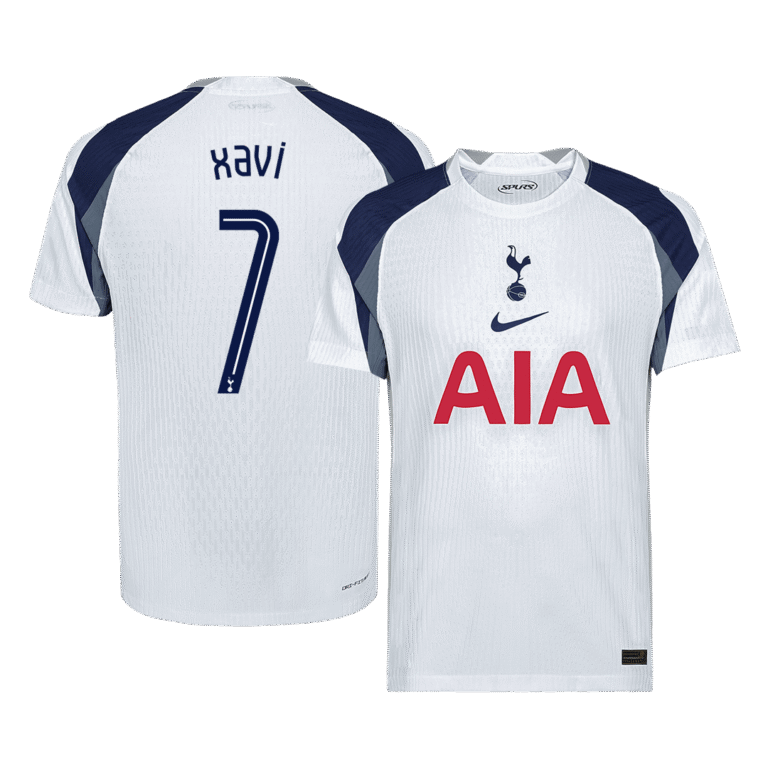Mens Tottenham Hotspur 2025/26 Home Jersey – Xavi 7 Player Version