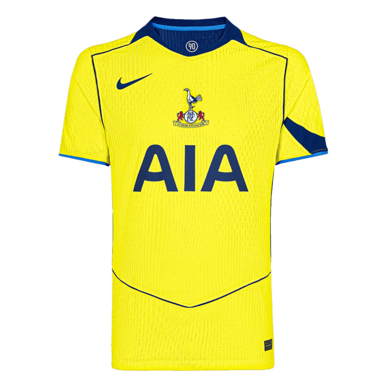 Mens Tottenham Hotspur 2025/26 Third Jersey Player Version