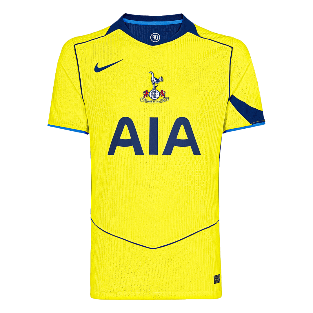 Mens Tottenham Hotspur 2025/26 Third Jersey Player Version Mens Tottenham Hotspur 2025/26 Third Jersey Player Version