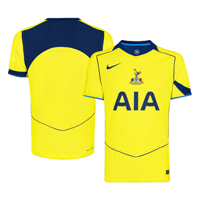 Mens Tottenham Hotspur 2025/26 Third Jersey Player Version