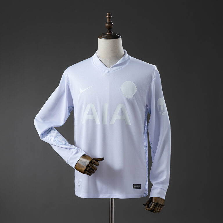 Mens Tottenham Hotspur 2026 125th Anniversary White Long Sleeve Jersey