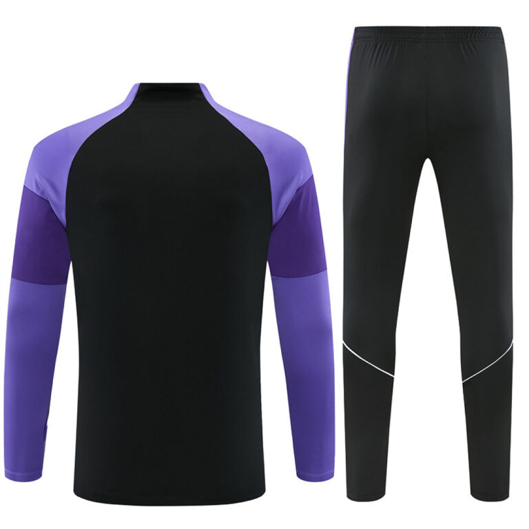 Mens Tottenham Hotspur 2026/27 Half-zip Black Tracksuit